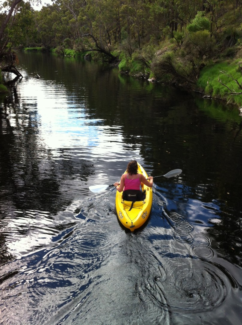 Kayak Blackwood river