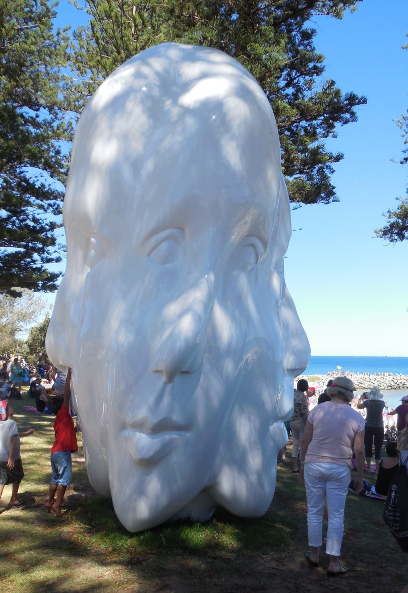 Sculptures by the sea Regeneration
