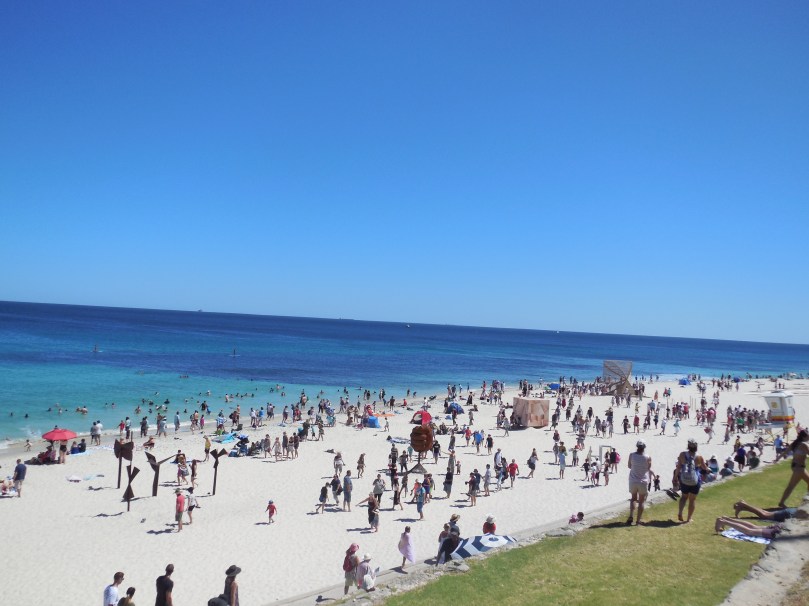 Sculptures by the sea