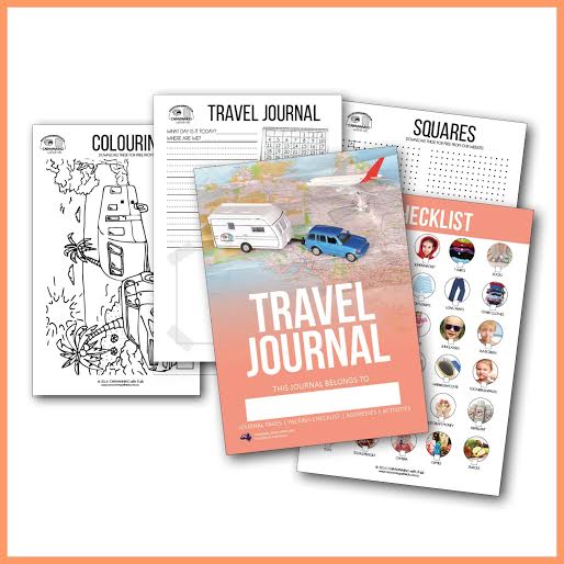 Travel journal inside