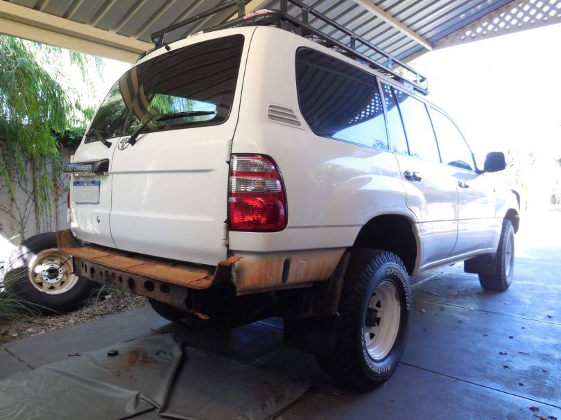 Tow Hitch of Landcruiser